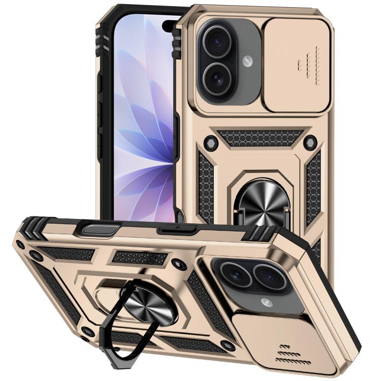 Capa de telemóvel magnética XDcase com suporte de anel deslizante para proteção da câmara, para iPhone 17 Pro Max, para iPhone 17 Pro, para iPhone 17, para iPhone Air