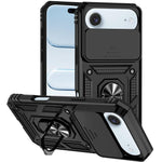 Capa de telemóvel magnética XDcase com suporte de anel deslizante para proteção da câmara, para iPhone 17 Pro Max, para iPhone 17 Pro, para iPhone 17, para iPhone Air