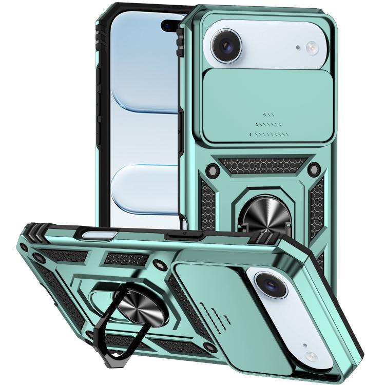 Capa de telemóvel magnética XDcase com suporte de anel deslizante para proteção da câmara, para iPhone 17 Pro Max, para iPhone 17 Pro, para iPhone 17, para iPhone Air