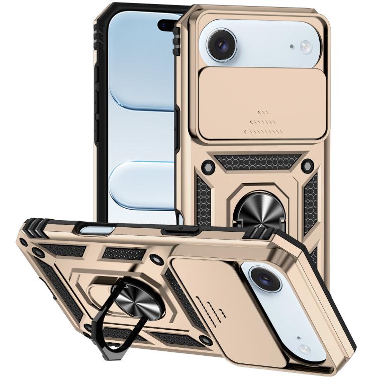 Capa de telemóvel magnética XDcase com suporte de anel deslizante para proteção da câmara, para iPhone 17 Pro Max, para iPhone 17 Pro, para iPhone 17, para iPhone Air