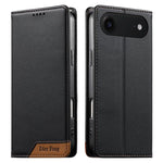 Capa de telemóvel em pele vegana com forte íman e RFID Dierfeng, para iPhone 17e / 16e, para iPhone 17 Pro Max, para iPhone 17 Pro, para iPhone 17, para iPhone Air, para iPhone 16 Pro Max, para iPhone 16 Pro, para iPhone 16 Plus