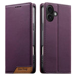 Capa de telemóvel em pele vegana com forte íman e RFID Dierfeng, para iPhone 17e / 16e, para iPhone 17 Pro Max, para iPhone 17 Pro, para iPhone 17, para iPhone Air, para iPhone 16 Pro Max, para iPhone 16 Pro, para iPhone 16 Plus