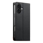 Capa de telemóvel em pele vegana com forte íman e RFID Dierfeng, para iPhone 16, para iPhone 15 Pro Max, para iPhone 15 Pro, para iPhone 15 Plus, para iPhone 15, para iPhone 14 Plus, para iPhone 14 / 13, para iPhone 14 Pro