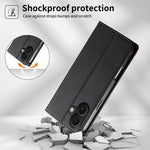 Capa de telemóvel em pele vegana com forte íman e RFID Dierfeng, para iPhone 16, para iPhone 15 Pro Max, para iPhone 15 Pro, para iPhone 15 Plus, para iPhone 15, para iPhone 14 Plus, para iPhone 14 / 13, para iPhone 14 Pro