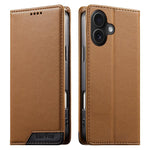 Capa de telemóvel em pele vegana com forte íman e RFID Dierfeng, para iPhone 16, para iPhone 15 Pro Max, para iPhone 15 Pro, para iPhone 15 Plus, para iPhone 15, para iPhone 14 Plus, para iPhone 14 / 13, para iPhone 14 Pro