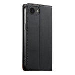 Capa de telemóvel em pele vegana com forte íman e RFID Dierfeng, para iPhone 17e / 16e, para iPhone 17 Pro Max, para iPhone 17 Pro, para iPhone 17, para iPhone Air, para iPhone 16 Pro Max, para iPhone 16 Pro, para iPhone 16 Plus
