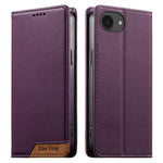 Capa de telemóvel em pele vegana com forte íman e RFID Dierfeng, para iPhone 17e / 16e, para iPhone 17 Pro Max, para iPhone 17 Pro, para iPhone 17, para iPhone Air, para iPhone 16 Pro Max, para iPhone 16 Pro, para iPhone 16 Plus