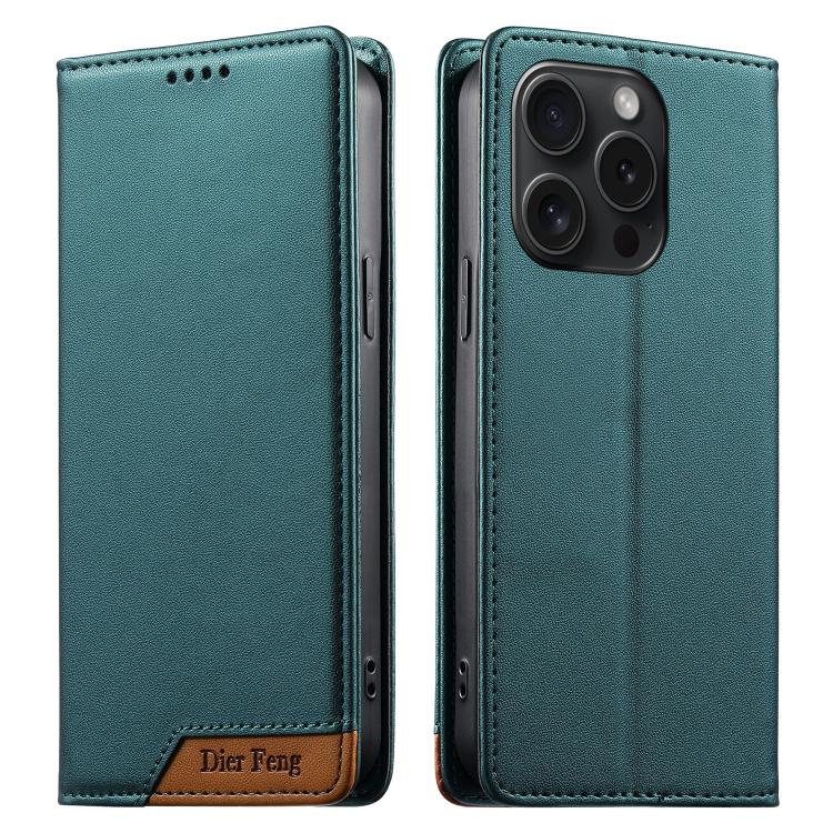 Capa de telemóvel em pele vegana com forte íman e RFID Dierfeng, para iPhone 16, para iPhone 15 Pro Max, para iPhone 15 Pro, para iPhone 15 Plus, para iPhone 15, para iPhone 14 Plus, para iPhone 14 / 13, para iPhone 14 Pro