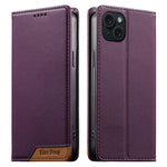 Capa de telemóvel em pele vegana com forte íman e RFID Dierfeng, para iPhone 16, para iPhone 15 Pro Max, para iPhone 15 Pro, para iPhone 15 Plus, para iPhone 15, para iPhone 14 Plus, para iPhone 14 / 13, para iPhone 14 Pro