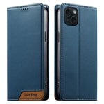 Capa de telemóvel em pele vegana com forte íman e RFID Dierfeng, para iPhone 16, para iPhone 15 Pro Max, para iPhone 15 Pro, para iPhone 15 Plus, para iPhone 15, para iPhone 14 Plus, para iPhone 14 / 13, para iPhone 14 Pro