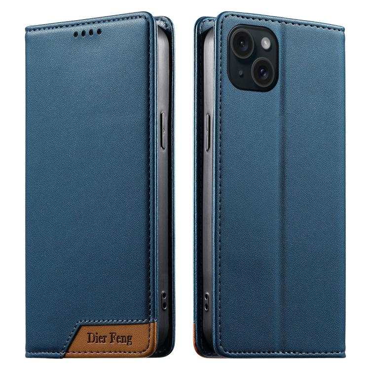 Capa de telemóvel em pele vegana com forte íman e RFID Dierfeng, para iPhone 16, para iPhone 15 Pro Max, para iPhone 15 Pro, para iPhone 15 Plus, para iPhone 15, para iPhone 14 Plus, para iPhone 14 / 13, para iPhone 14 Pro