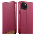 Capa de telemóvel em pele vegana com forte íman e RFID Dierfeng, para iPhone 16, para iPhone 15 Pro Max, para iPhone 15 Pro, para iPhone 15 Plus, para iPhone 15, para iPhone 14 Plus, para iPhone 14 / 13, para iPhone 14 Pro