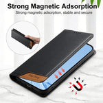 Dierfeng Splicing Strong Magnetic RFID Vegan Leather Phone Case, For iPhone 14 Pro Max, For iPhone SE 2022 / SE 2020 / 8 / 7, For iPhone 13 Pro Max, For iPhone 13 Pro, For iPhone 13 mini, For iPhone 12 / 12 Pro, For iPhone 12 Pro Max, For iPhone 12 mini