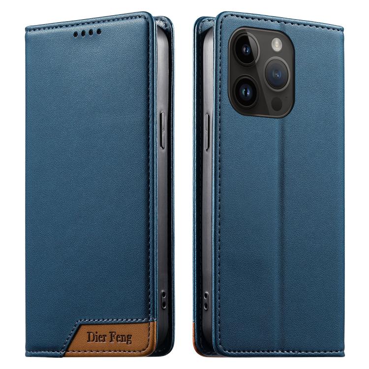 Capa de telemóvel em pele vegana com forte íman e RFID Dierfeng, para iPhone 16, para iPhone 15 Pro Max, para iPhone 15 Pro, para iPhone 15 Plus, para iPhone 15, para iPhone 14 Plus, para iPhone 14 / 13, para iPhone 14 Pro