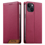Capa de telemóvel em pele vegana com forte íman e RFID Dierfeng, para iPhone 16, para iPhone 15 Pro Max, para iPhone 15 Pro, para iPhone 15 Plus, para iPhone 15, para iPhone 14 Plus, para iPhone 14 / 13, para iPhone 14 Pro