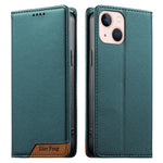 Dierfeng Splicing Strong Magnetic RFID Vegan Leather Phone Case, For iPhone 14 Pro Max, For iPhone SE 2022 / SE 2020 / 8 / 7, For iPhone 13 Pro Max, For iPhone 13 Pro, For iPhone 13 mini, For iPhone 12 / 12 Pro, For iPhone 12 Pro Max, For iPhone 12 mini