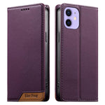 Dierfeng Splicing Strong Magnetic RFID Vegan Leather Phone Case, For iPhone 14 Pro Max, For iPhone SE 2022 / SE 2020 / 8 / 7, For iPhone 13 Pro Max, For iPhone 13 Pro, For iPhone 13 mini, For iPhone 12 / 12 Pro, For iPhone 12 Pro Max, For iPhone 12 mini