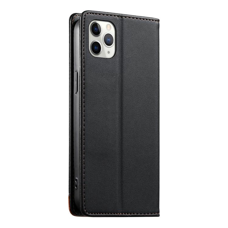 Dierfeng Capa para Telemóvel em Pele Vegana com RFID, Forte Íman e Costura, Para iPhone 11 Pro Max, Para iPhone 11, Para iPhone 11 Pro, Para iPhone X / XS, Para iPhone XR, Para iPhone XS Max, Para iPhone 8 Plus / 7 Plus