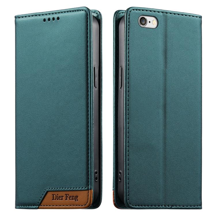Dierfeng Capa para Telemóvel em Pele Vegana com RFID, Forte Íman e Costura, Para iPhone 11 Pro Max, Para iPhone 11, Para iPhone 11 Pro, Para iPhone X / XS, Para iPhone XR, Para iPhone XS Max, Para iPhone 8 Plus / 7 Plus