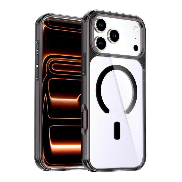 Capa de telemóvel magnética colorida cristal, para iPhone 17 Pro Max, para iPhone 17 Pro
