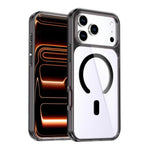 Capa de telemóvel magnética colorida cristal, para iPhone 17 Pro Max, para iPhone 17 Pro