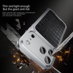 Capa de telemóvel metálica magnética com textura de pele de luxo e fecho de mola, para iPhone 17 Pro Max, para iPhone 17 Pro