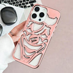 Capa para telemóvel TPU com dissipação de calor, recortes e acabamento eletroplatinado, para iPhone 15 Pro Max, para iPhone 15 Pro, para iPhone 15, para iPhone 14, para iPhone 14 Pro, para iPhone 14 Pro Max
