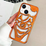 Capa para telemóvel TPU com dissipação de calor, recortes e acabamento eletroplatinado, para iPhone 15 Pro Max, para iPhone 15 Pro, para iPhone 15, para iPhone 14, para iPhone 14 Pro, para iPhone 14 Pro Max