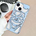 Capa para telemóvel TPU com dissipação de calor, recortes e acabamento eletroplatinado, para iPhone 15 Pro Max, para iPhone 15 Pro, para iPhone 15, para iPhone 14, para iPhone 14 Pro, para iPhone 14 Pro Max