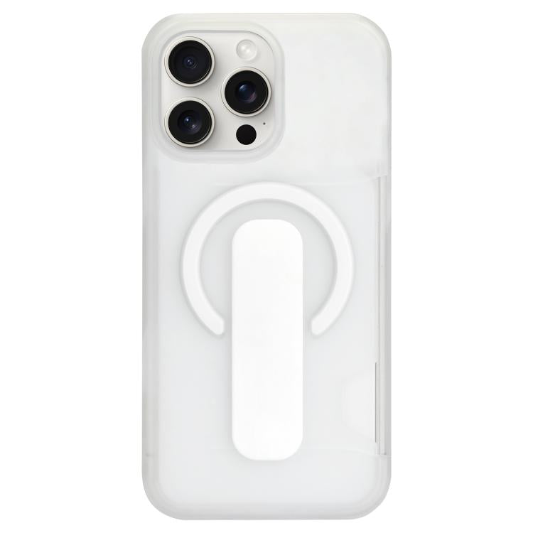 Capa magnética para telemóvel com suporte translúcido e slot para cartão, para iPhone 17 Pro Max, para iPhone 17 Pro, para iPhone 17, para iPhone Air, para iPhone 16 Pro Max, para iPhone 16 Pro, para iPhone 16, para iPhone 15 Pro Max