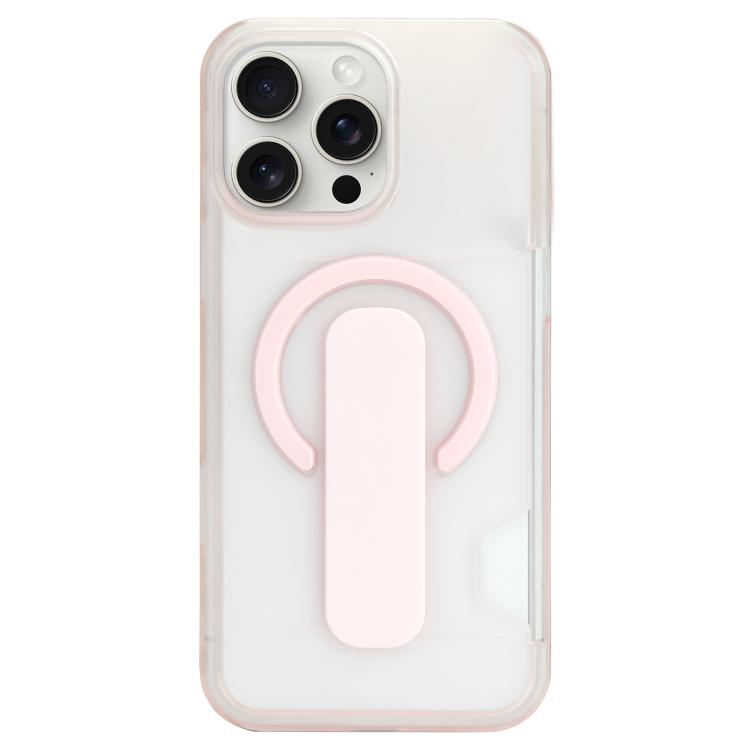 Capa magnética para telemóvel com suporte translúcido e slot para cartão, para iPhone 17 Pro Max, para iPhone 17 Pro, para iPhone 17, para iPhone Air, para iPhone 16 Pro Max, para iPhone 16 Pro, para iPhone 16, para iPhone 15 Pro Max
