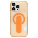 Capa magnética para telemóvel com suporte translúcido e slot para cartão, para iPhone 17 Pro Max, para iPhone 17 Pro, para iPhone 17, para iPhone Air, para iPhone 16 Pro Max, para iPhone 16 Pro, para iPhone 16, para iPhone 15 Pro Max