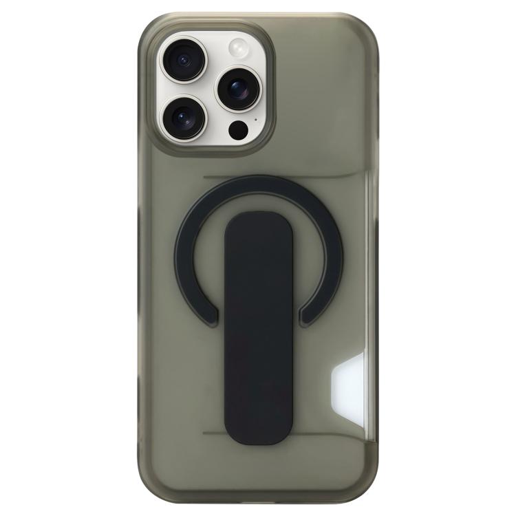 Capa magnética para telemóvel com suporte translúcido e slot para cartão, para iPhone 17 Pro Max, para iPhone 17 Pro, para iPhone 17, para iPhone Air, para iPhone 16 Pro Max, para iPhone 16 Pro, para iPhone 16, para iPhone 15 Pro Max