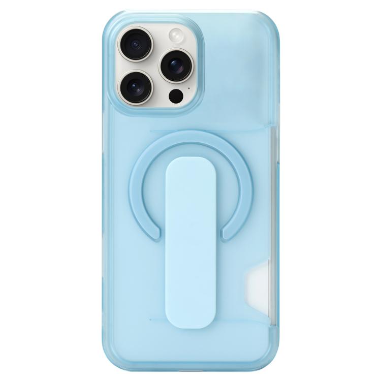Capa magnética para telemóvel com suporte translúcido e slot para cartão, para iPhone 17 Pro Max, para iPhone 17 Pro, para iPhone 17, para iPhone Air, para iPhone 16 Pro Max, para iPhone 16 Pro, para iPhone 16, para iPhone 15 Pro Max