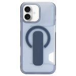 Capa magnética para telemóvel com suporte translúcido e slot para cartão, para iPhone 17 Pro Max, para iPhone 17 Pro, para iPhone 17, para iPhone Air, para iPhone 16 Pro Max, para iPhone 16 Pro, para iPhone 16, para iPhone 15 Pro Max