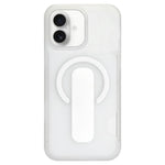 Capa magnética para telemóvel com suporte translúcido e slot para cartão, para iPhone 17 Pro Max, para iPhone 17 Pro, para iPhone 17, para iPhone Air, para iPhone 16 Pro Max, para iPhone 16 Pro, para iPhone 16, para iPhone 15 Pro Max