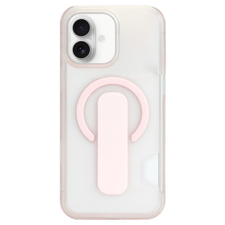 Capa magnética para telemóvel com suporte translúcido e slot para cartão, para iPhone 17 Pro Max, para iPhone 17 Pro, para iPhone 17, para iPhone Air, para iPhone 16 Pro Max, para iPhone 16 Pro, para iPhone 16, para iPhone 15 Pro Max