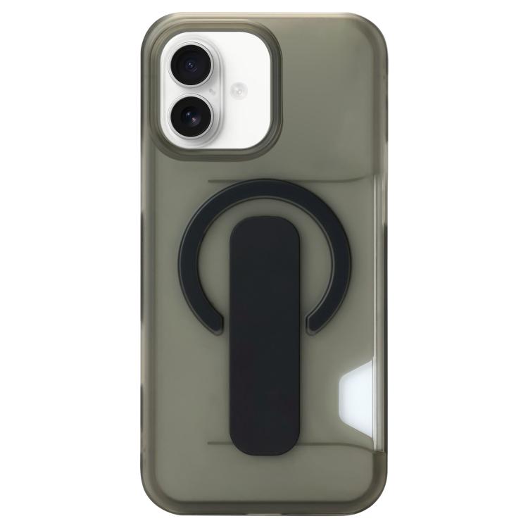 Capa magnética para telemóvel com suporte translúcido e slot para cartão, para iPhone 17 Pro Max, para iPhone 17 Pro, para iPhone 17, para iPhone Air, para iPhone 16 Pro Max, para iPhone 16 Pro, para iPhone 16, para iPhone 15 Pro Max