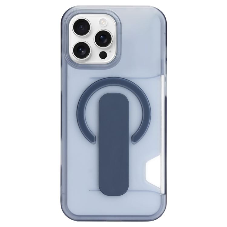 Capa magnética para telemóvel com suporte translúcido e slot para cartão, para iPhone 17 Pro Max, para iPhone 17 Pro, para iPhone 17, para iPhone Air, para iPhone 16 Pro Max, para iPhone 16 Pro, para iPhone 16, para iPhone 15 Pro Max