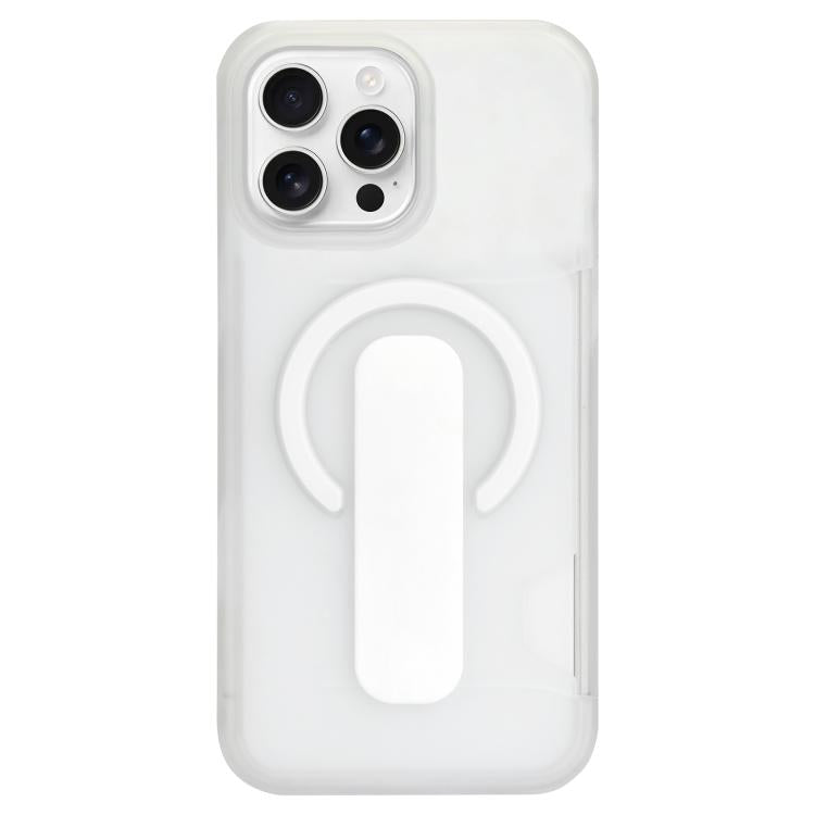Capa magnética para telemóvel com suporte translúcido e slot para cartão, para iPhone 17 Pro Max, para iPhone 17 Pro, para iPhone 17, para iPhone Air, para iPhone 16 Pro Max, para iPhone 16 Pro, para iPhone 16, para iPhone 15 Pro Max
