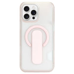 Capa magnética para telemóvel com suporte translúcido e slot para cartão, para iPhone 17 Pro Max, para iPhone 17 Pro, para iPhone 17, para iPhone Air, para iPhone 16 Pro Max, para iPhone 16 Pro, para iPhone 16, para iPhone 15 Pro Max