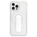 Capa magnética para telemóvel com suporte translúcido e slot para cartão, para iPhone 17 Pro Max, para iPhone 17 Pro, para iPhone 17, para iPhone Air, para iPhone 16 Pro Max, para iPhone 16 Pro, para iPhone 16, para iPhone 15 Pro Max