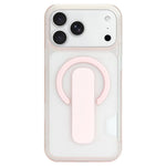 Capa magnética para telemóvel com suporte translúcido e slot para cartão, para iPhone 17 Pro Max, para iPhone 17 Pro, para iPhone 17, para iPhone Air, para iPhone 16 Pro Max, para iPhone 16 Pro, para iPhone 16, para iPhone 15 Pro Max