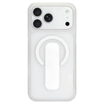 Capa magnética para telemóvel com suporte translúcido e slot para cartão, para iPhone 17 Pro Max, para iPhone 17 Pro, para iPhone 17, para iPhone Air, para iPhone 16 Pro Max, para iPhone 16 Pro, para iPhone 16, para iPhone 15 Pro Max