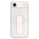 Capa magnética para telemóvel com suporte translúcido e slot para cartão, para iPhone 17 Pro Max, para iPhone 17 Pro, para iPhone 17, para iPhone Air, para iPhone 16 Pro Max, para iPhone 16 Pro, para iPhone 16, para iPhone 15 Pro Max