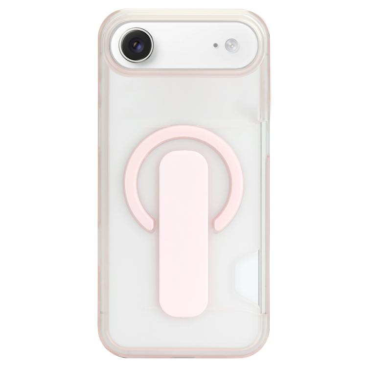 Capa magnética para telemóvel com suporte translúcido e slot para cartão, para iPhone 17 Pro Max, para iPhone 17 Pro, para iPhone 17, para iPhone Air, para iPhone 16 Pro Max, para iPhone 16 Pro, para iPhone 16, para iPhone 15 Pro Max