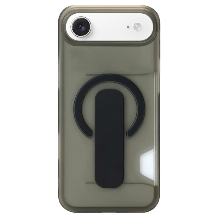 Capa magnética para telemóvel com suporte translúcido e slot para cartão, para iPhone 17 Pro Max, para iPhone 17 Pro, para iPhone 17, para iPhone Air, para iPhone 16 Pro Max, para iPhone 16 Pro, para iPhone 16, para iPhone 15 Pro Max