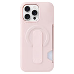 Capa magnética para telemóvel com suporte e slot para cartão com sensação de pele, para iPhone 17 Pro Max, para iPhone 17 Pro, para iPhone 17, para iPhone Air, para iPhone 16 Pro Max, para iPhone 16 Pro, para iPhone 16, para iPhone 15 Pro Max