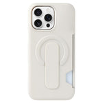 Capa magnética para telemóvel com suporte e slot para cartão com sensação de pele, para iPhone 17 Pro Max, para iPhone 17 Pro, para iPhone 17, para iPhone Air, para iPhone 16 Pro Max, para iPhone 16 Pro, para iPhone 16, para iPhone 15 Pro Max
