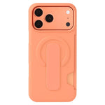 Capa magnética para telemóvel com suporte e slot para cartão com sensação de pele, para iPhone 17 Pro Max, para iPhone 17 Pro, para iPhone 17, para iPhone Air, para iPhone 16 Pro Max, para iPhone 16 Pro, para iPhone 16, para iPhone 15 Pro Max